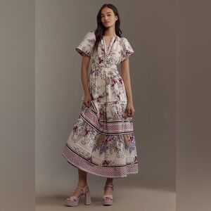 anthropologie bordeaux maxi dress Anthropologie Dresses | Anthropologie Bordeaux Bohemian Beaded Maxi Dress | Color: Blue | Size: S